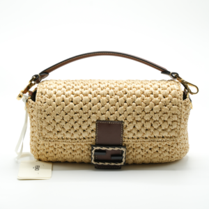 fendi hasır baguette çanta